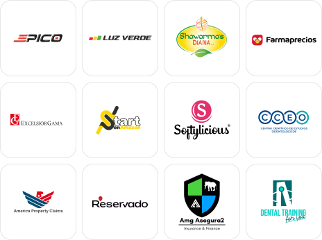Logotipos de empresas y marcas variadas